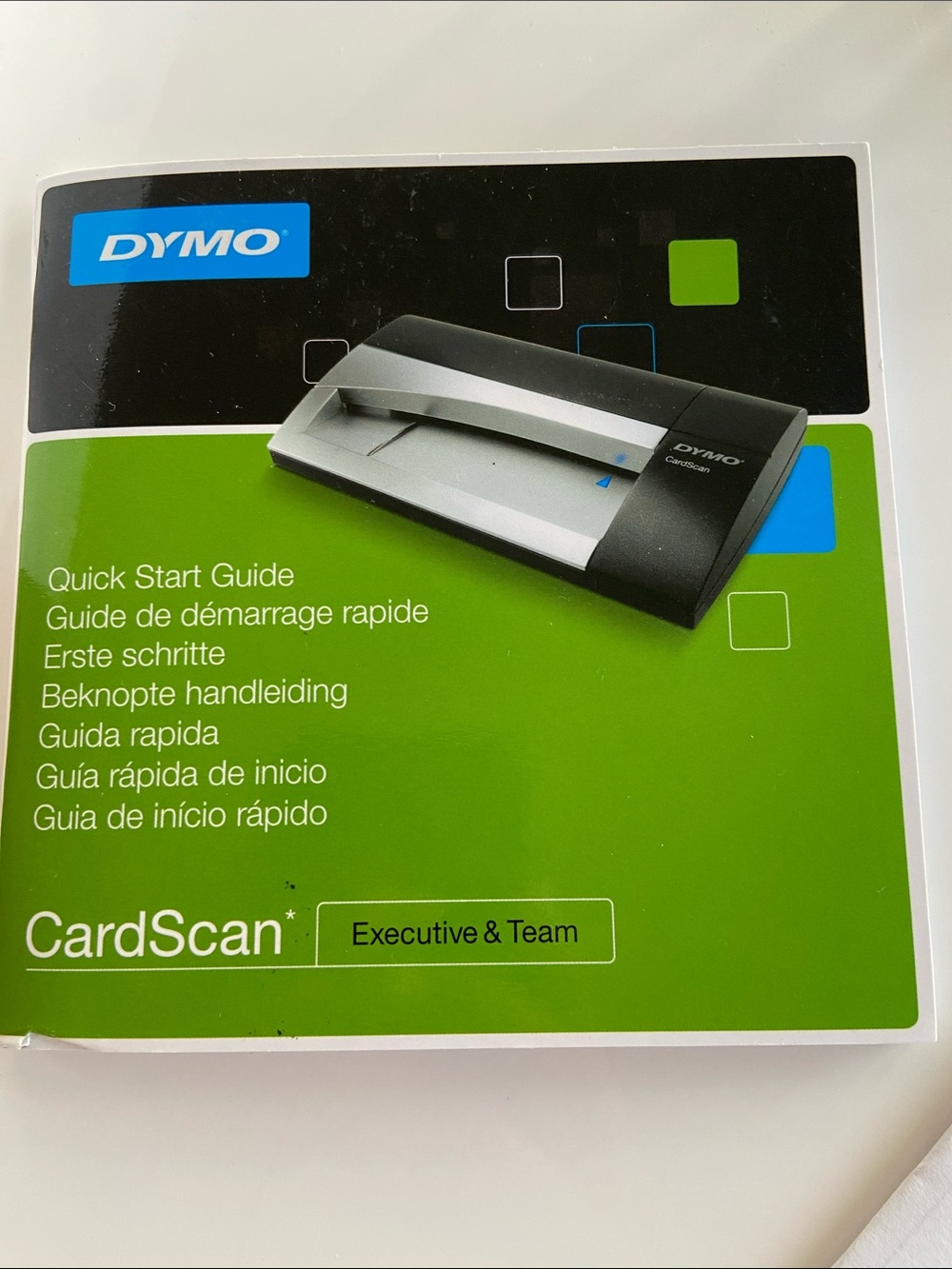 DYMO CardScan Executive Business Card Scanner